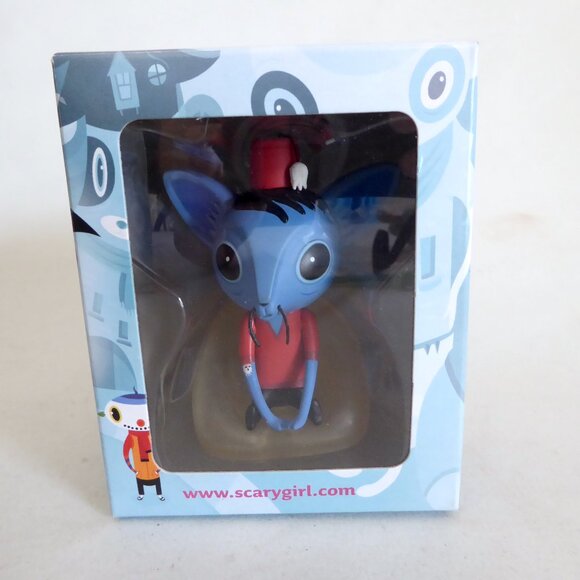 RARE NEW 2004 3” SCARY GIRL DESIGNER URBAN ART VINYL FIGURES LOT OF 7 - Picture 8 of 11